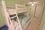 Bedroom 6 w Twin over Double Bunkbed and Pull Out Trundle Bed